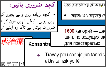 Patient Education Materials in Multiple Languages